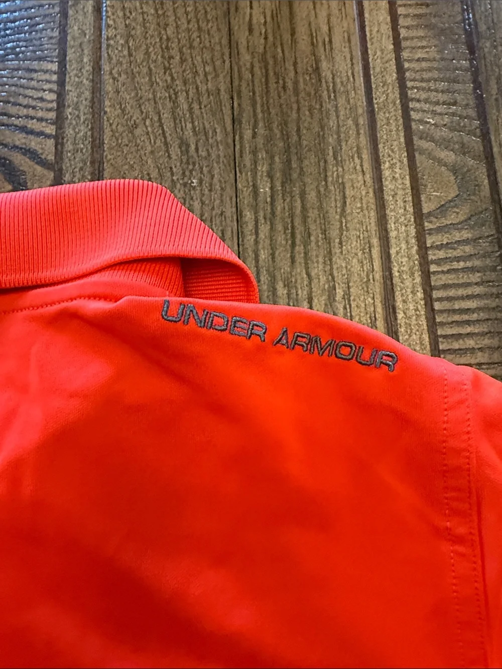Under Armour Boys' Bright Orange Polo Shirt